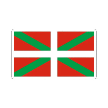Ikurriña the Flag of the Basque Country Spain STICKER Vinyl Die-Cut Decal 5 Inch - The Sticker Space