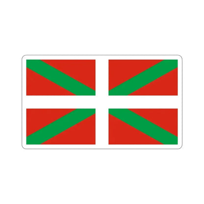 Ikurriña the Flag of the Basque Country Spain STICKER Vinyl Die-Cut Decal 6 Inch - The Sticker Space