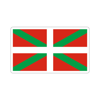 Ikurriña the Flag of the Basque Country Spain STICKER Vinyl Die-Cut Decal-2 Inch-The Sticker Space
