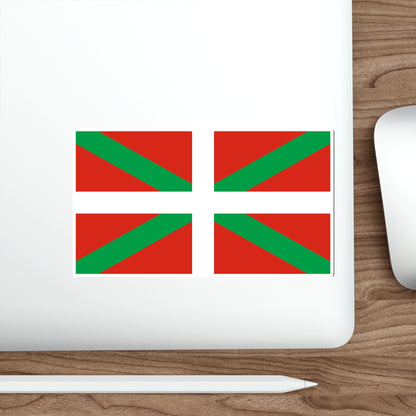 Ikurriña the Flag of the Basque Country Spain STICKER Vinyl Die-Cut Decal-The Sticker Space