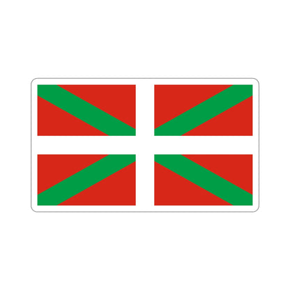 Ikurriña the Flag of the Basque Country Spain STICKER Vinyl Die-Cut Decal-3 Inch-The Sticker Space