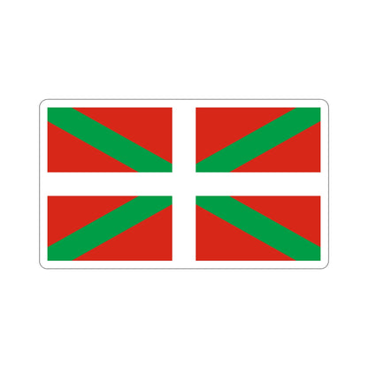 Ikurriña the Flag of the Basque Country Spain STICKER Vinyl Die-Cut Decal-4 Inch-The Sticker Space