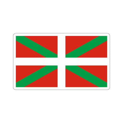 Ikurriña the Flag of the Basque Country Spain STICKER Vinyl Die-Cut Decal-6 Inch-The Sticker Space