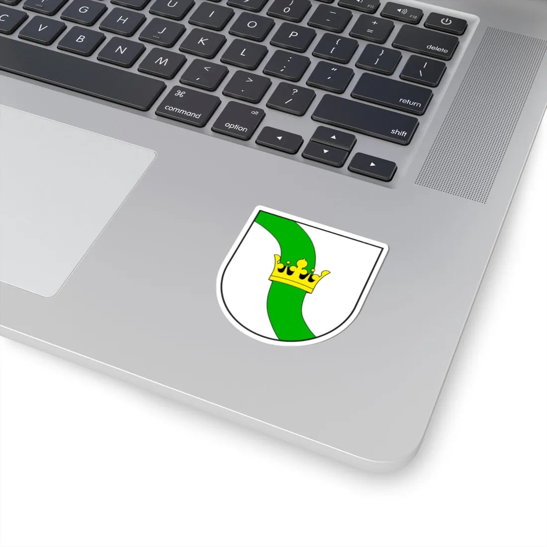 Ilanz Kreis wappen (Switzerland) (Coat of Arms) STICKER Vinyl Kiss-Cut Decal - The Sticker Space