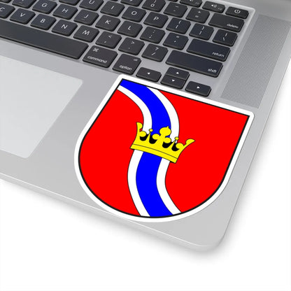 Ilanz wappen (Switzerland) (Coat of Arms) STICKER Vinyl Kiss-Cut Decal - The Sticker Space