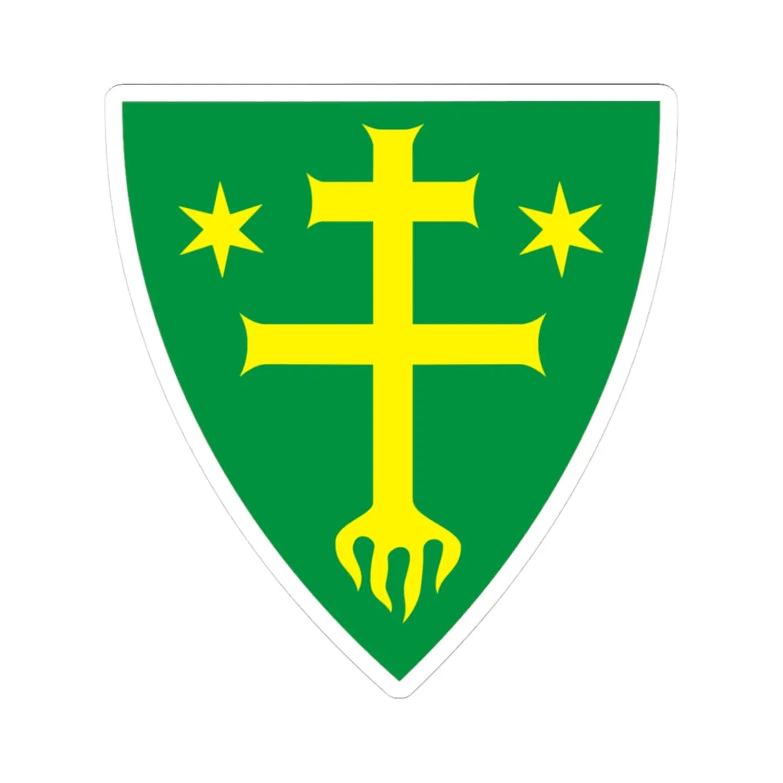 Žilina Erb (Slovakia) (Coat of Arms) STICKER Vinyl Kiss-Cut Decal 3 Inch White - The Sticker Space