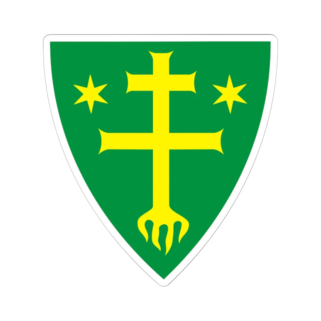 Žilina Erb (Slovakia) (Coat of Arms) STICKER Vinyl Kiss-Cut Decal 6 Inch White - The Sticker Space