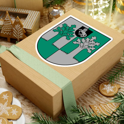 Ilūkstes apriņķa ģerbonis (Latvia) (Coat of Arms) STICKER Vinyl Kiss-Cut Decal - The Sticker Space