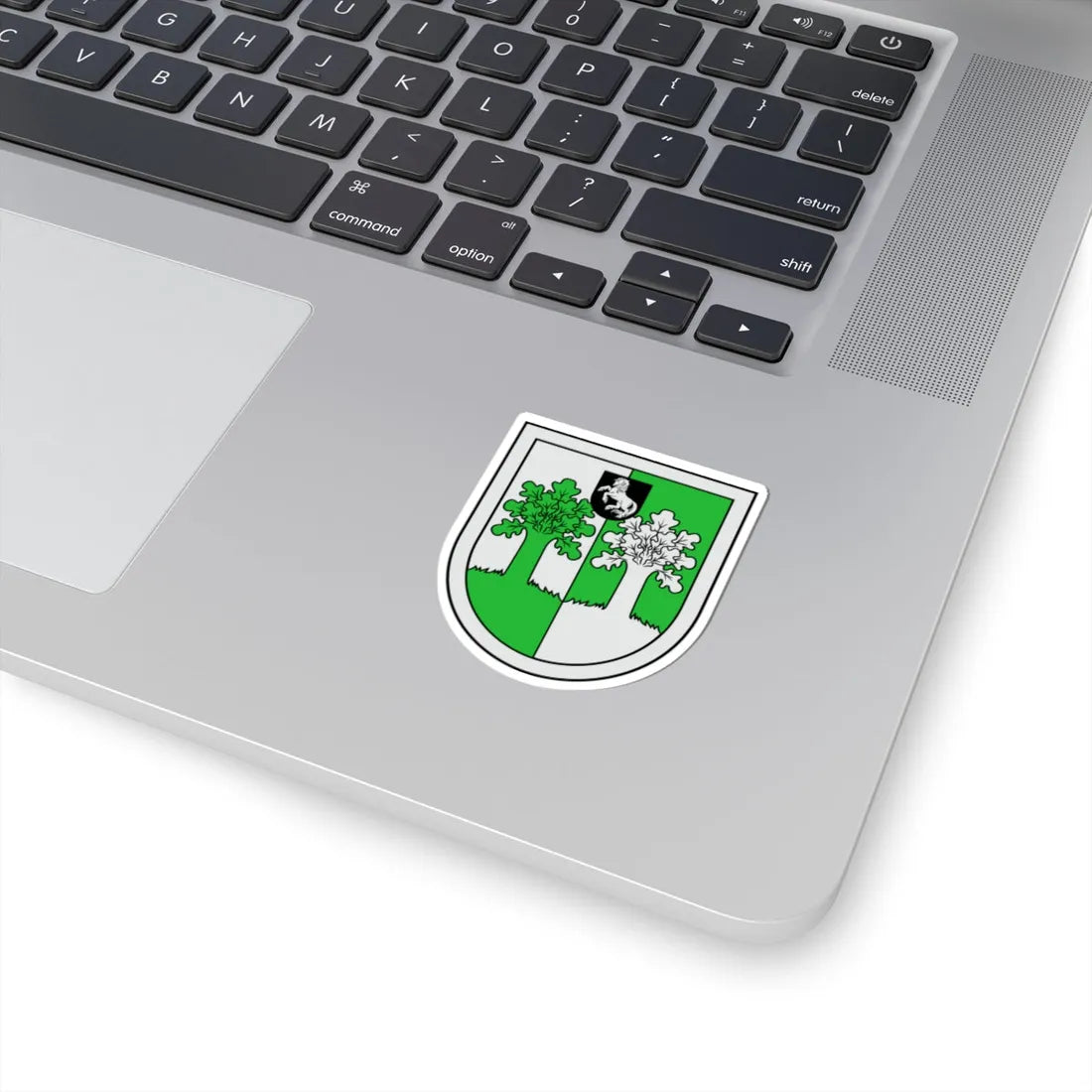 Ilūkstes novads COA (Latvia) (Coat of Arms) STICKER Vinyl Kiss-Cut Decal - The Sticker Space