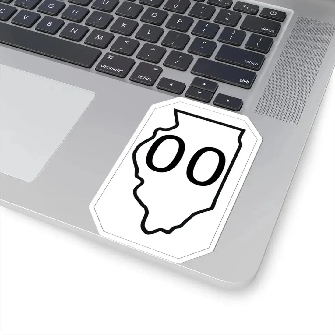 Illinois 00 1926 (Illinois) (Road Sign) STICKER Vinyl Kiss-Cut Decal - The Sticker Space