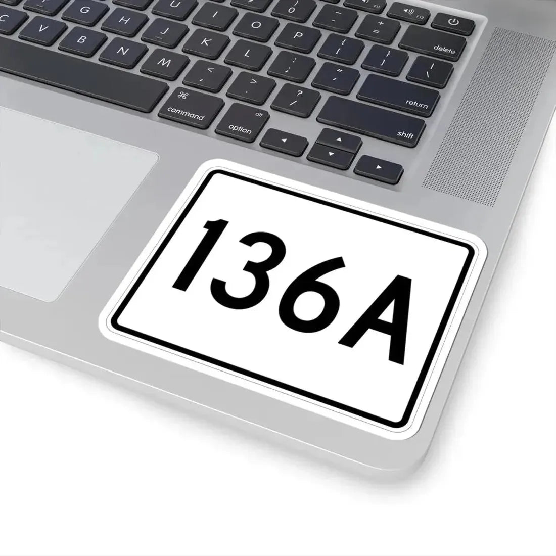 Illinois 136A (Illinois) (Road Sign) STICKER Vinyl Kiss-Cut Decal - The Sticker Space