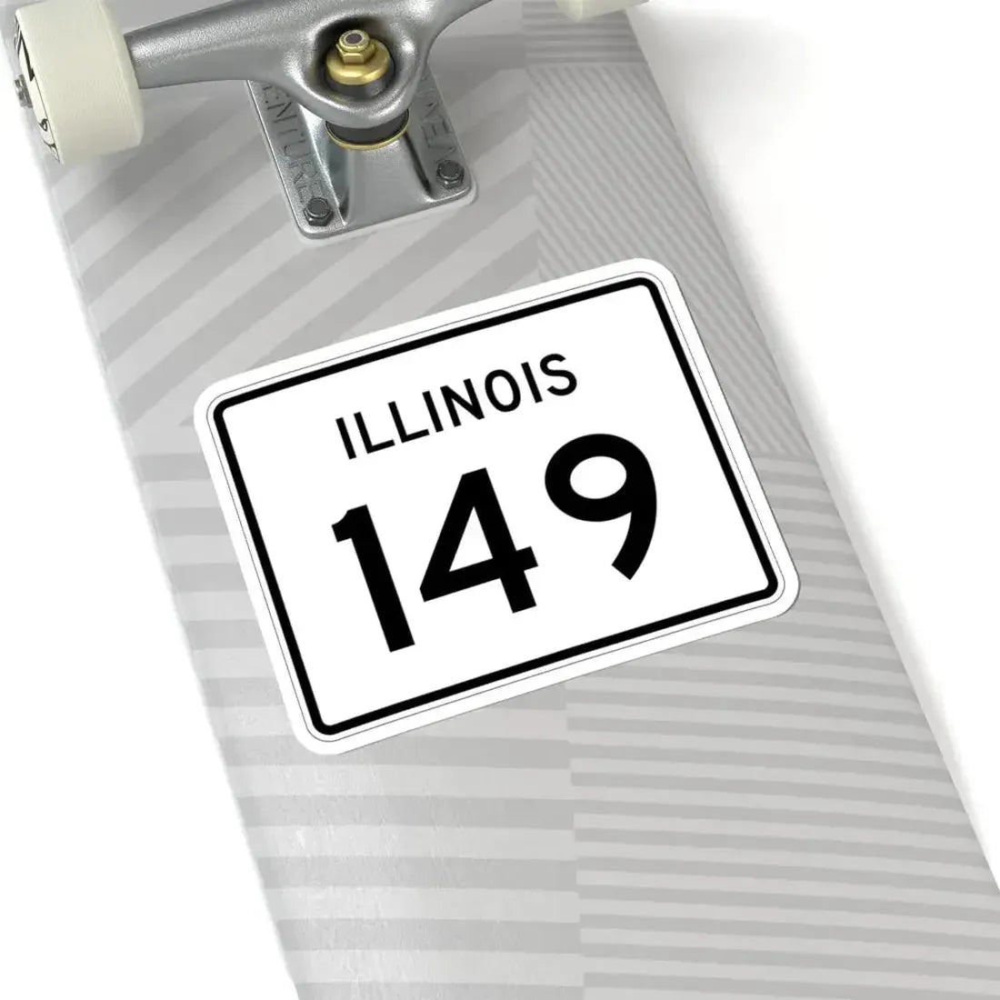 Illinois 149 (Illinois) (Road Sign) STICKER Vinyl Kiss-Cut Decal - The Sticker Space