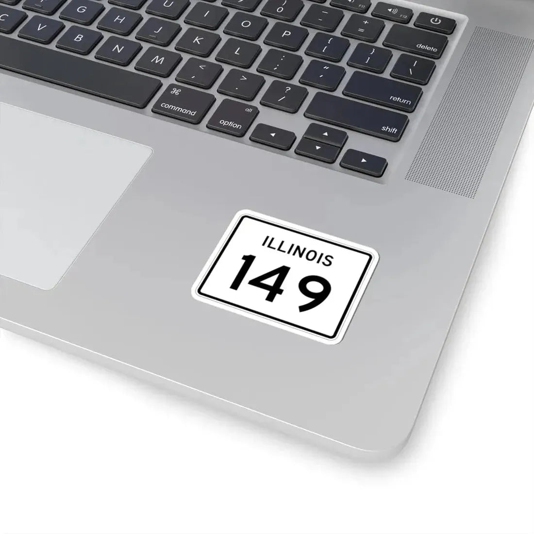 Illinois 149 (Illinois) (Road Sign) STICKER Vinyl Kiss-Cut Decal - The Sticker Space