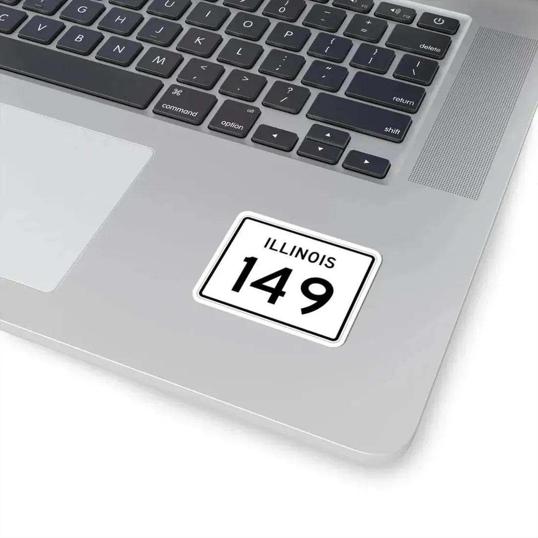 Illinois 149 (Illinois) (Road Sign) STICKER Vinyl Kiss-Cut Decal - The Sticker Space