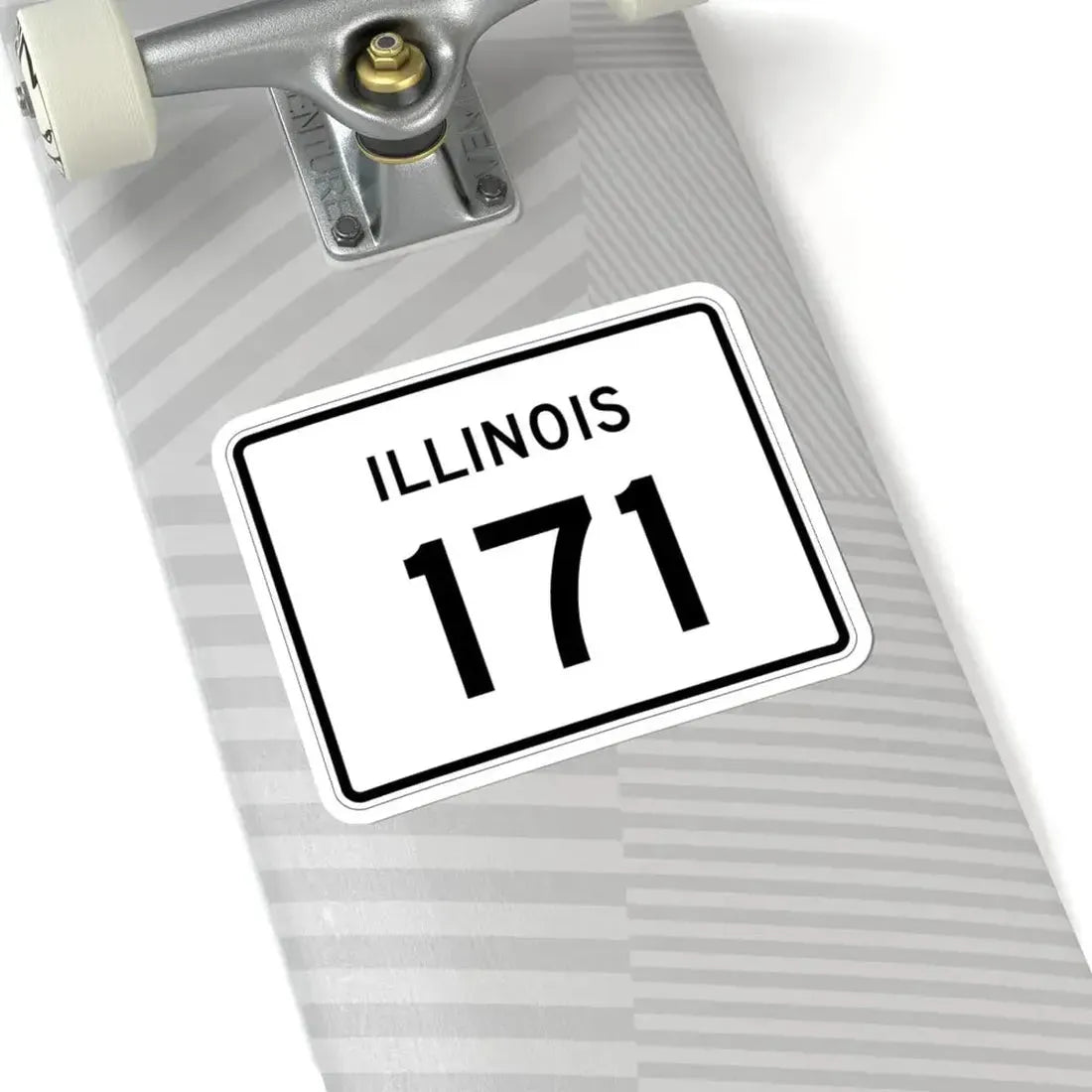 Illinois 171 (Illinois) (Road Sign) STICKER Vinyl Kiss-Cut Decal - The Sticker Space