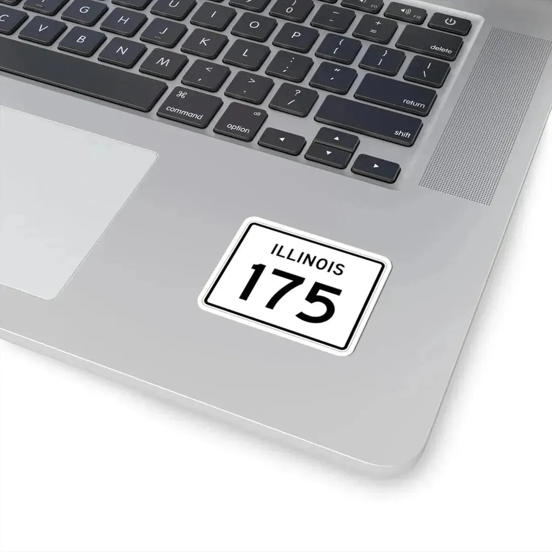 Illinois 175 (Illinois) (Road Sign) STICKER Vinyl Kiss-Cut Decal - The Sticker Space