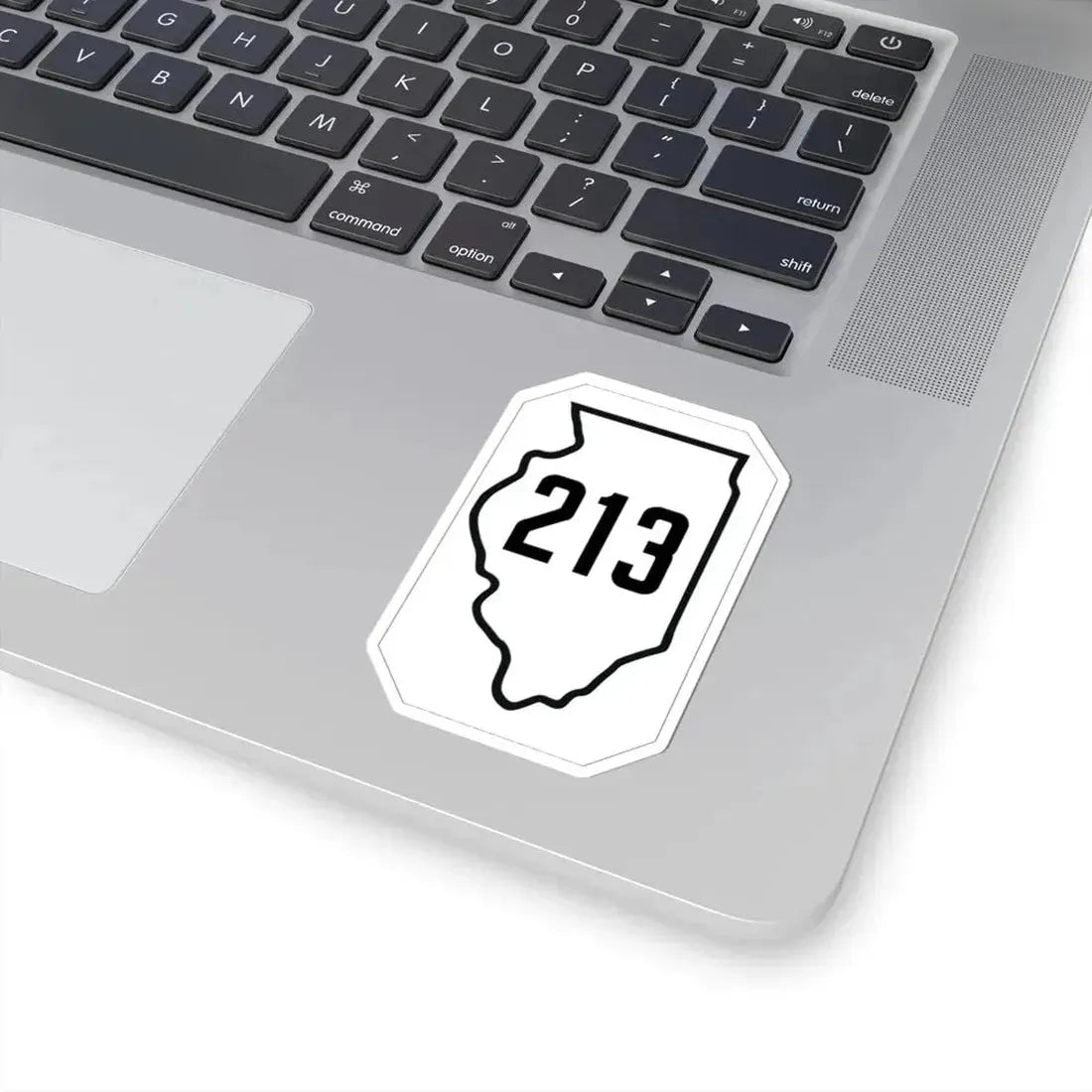 Illinois 213 1926 (Illinois) (Road Sign) STICKER Vinyl Kiss-Cut Decal - The Sticker Space