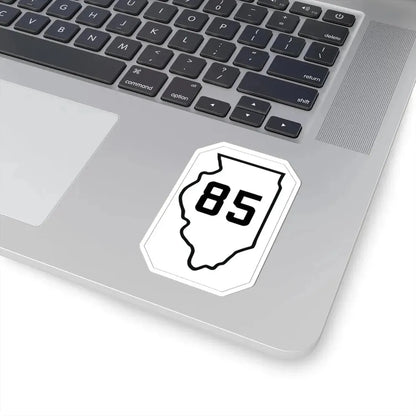 Illinois 85 1926 (Illinois) (Road Sign) STICKER Vinyl Kiss-Cut Decal - The Sticker Space