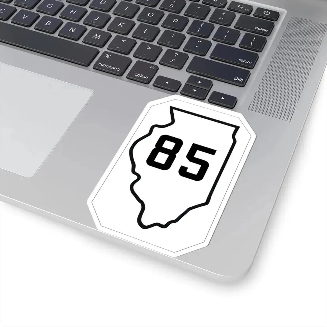 Illinois 85 1926 (Illinois) (Road Sign) STICKER Vinyl Kiss-Cut Decal - The Sticker Space