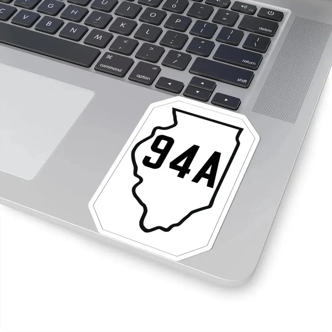 Illinois 94A 1926 (Illinois) (Road Sign) STICKER Vinyl Kiss-Cut Decal - The Sticker Space