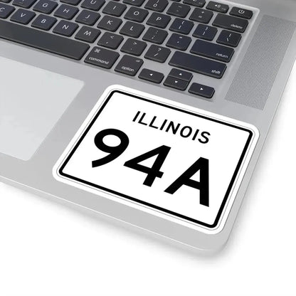 Illinois 94A (Illinois) (Road Sign) STICKER Vinyl Kiss-Cut Decal - The Sticker Space