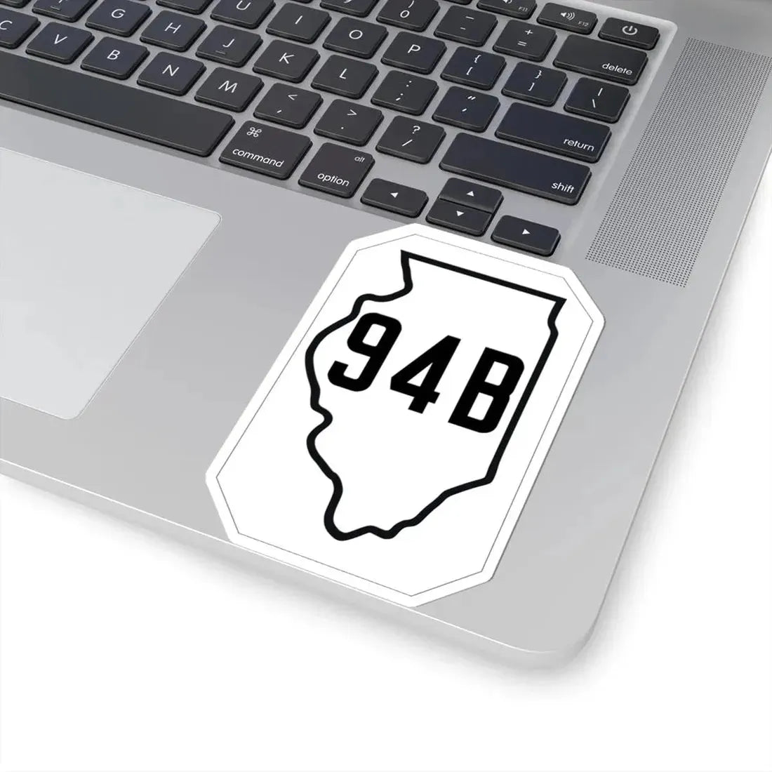 Illinois 94B 1926 (Illinois) (Road Sign) STICKER Vinyl Kiss-Cut Decal - The Sticker Space