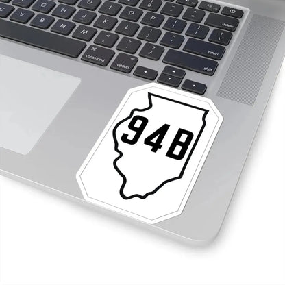 Illinois 94B 1926 (Illinois) (Road Sign) STICKER Vinyl Kiss-Cut Decal - The Sticker Space
