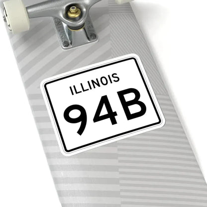 Illinois 94B (Illinois) (Road Sign) STICKER Vinyl Kiss-Cut Decal - The Sticker Space