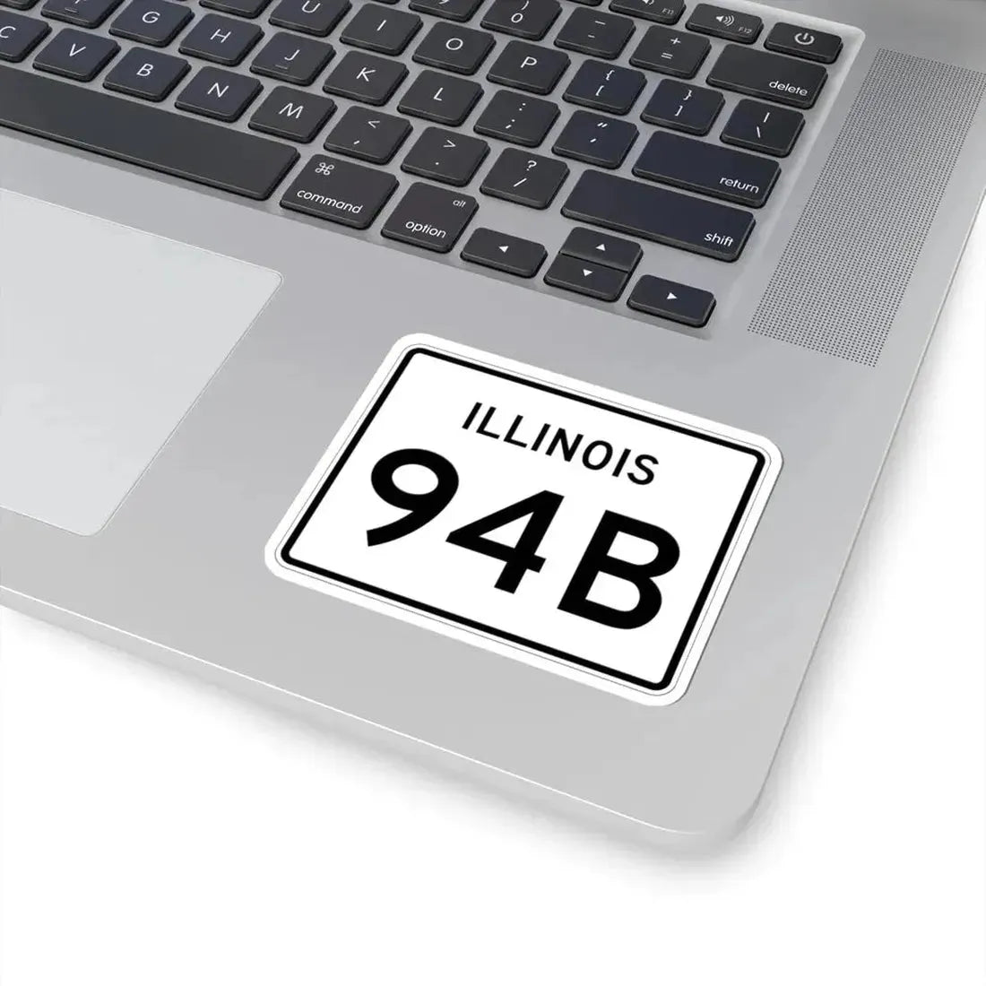 Illinois 94B (Illinois) (Road Sign) STICKER Vinyl Kiss-Cut Decal - The Sticker Space