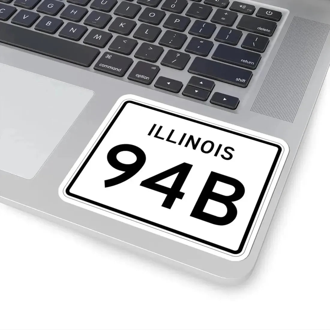 Illinois 94B (Illinois) (Road Sign) STICKER Vinyl Kiss-Cut Decal - The Sticker Space