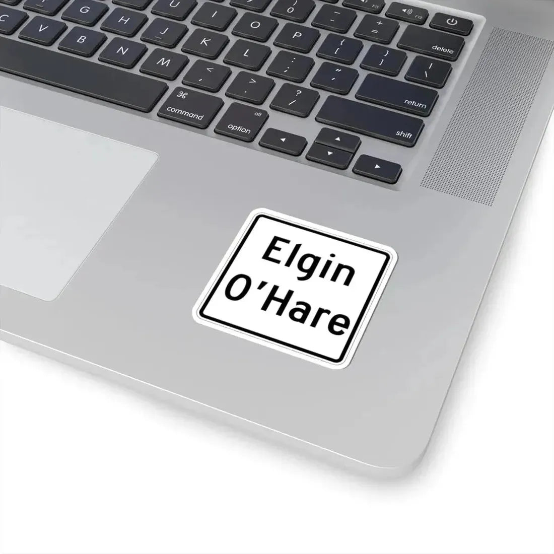 Illinois ElginOHare Expressway (Illinois) (Road Sign) STICKER Vinyl Kiss-Cut Decal - The Sticker Space