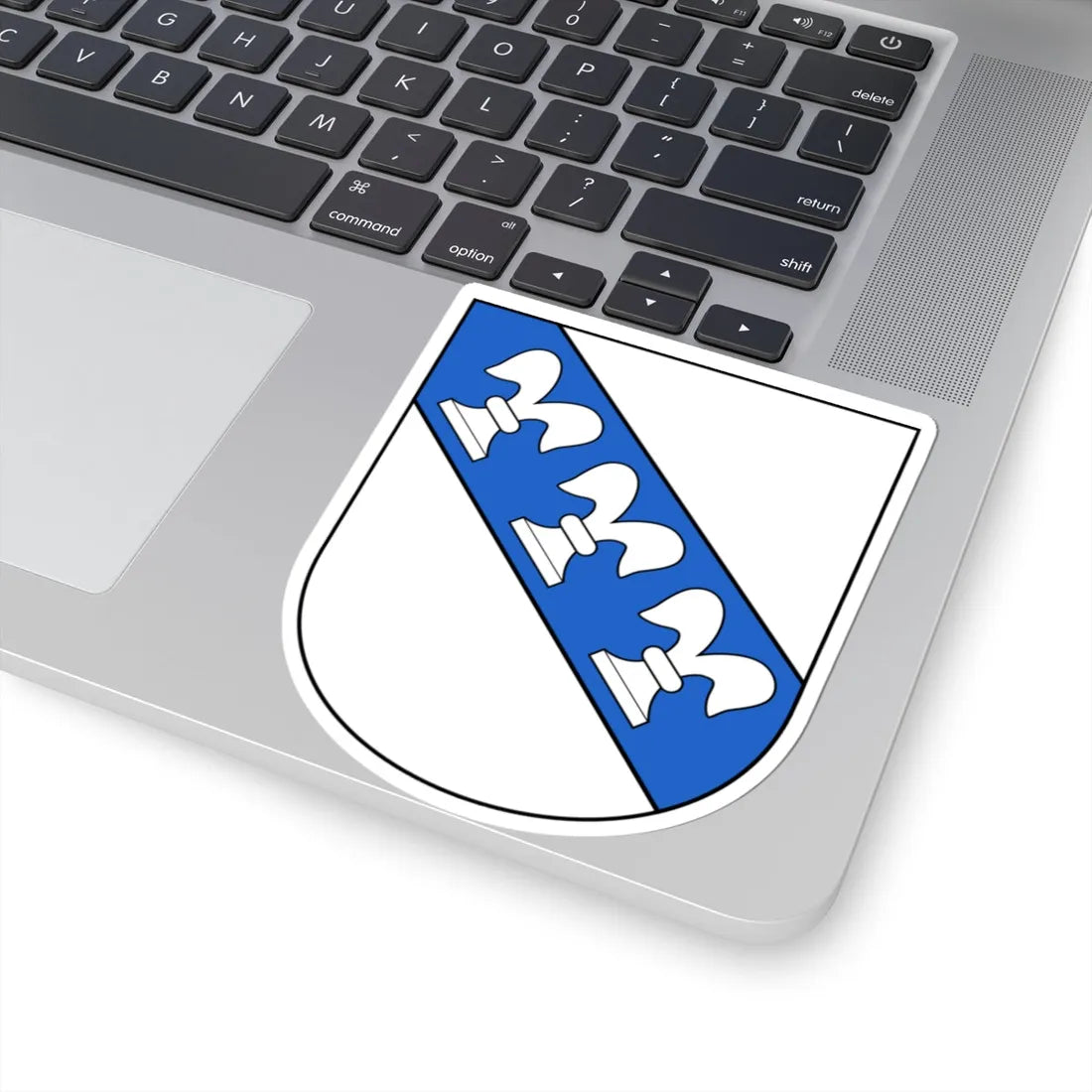 Illnau-Effretikon-blazon (Switzerland) (Coat of Arms) STICKER Vinyl Kiss-Cut Decal - The Sticker Space