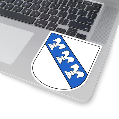 Illnau-Effretikon-blazon (Switzerland) (Coat of Arms) STICKER Vinyl Kiss-Cut Decal - The Sticker Space
