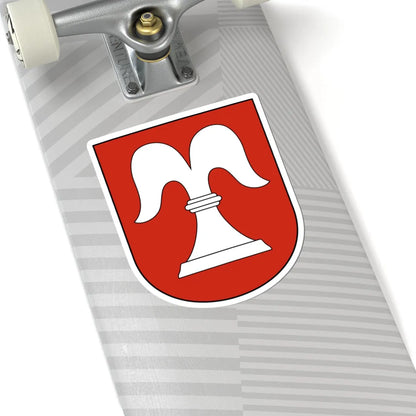 IllnauEffretikon-Bisikon-blazon (Switzerland) (Coat of Arms) STICKER Vinyl Kiss-Cut Decal - The Sticker Space