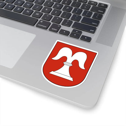 IllnauEffretikon-Bisikon-blazon (Switzerland) (Coat of Arms) STICKER Vinyl Kiss-Cut Decal - The Sticker Space