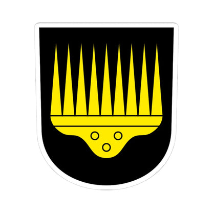 IllnauEffretikon-Kemleten-blazon (Switzerland) (Coat of Arms) STICKER Vinyl Kiss-Cut Decal - The Sticker Space