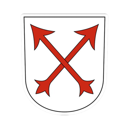 IllnauEffretikon-Ottikon-blazon (Switzerland) (Coat of Arms) STICKER Vinyl Kiss-Cut Decal 2 Inch White - The Sticker Space