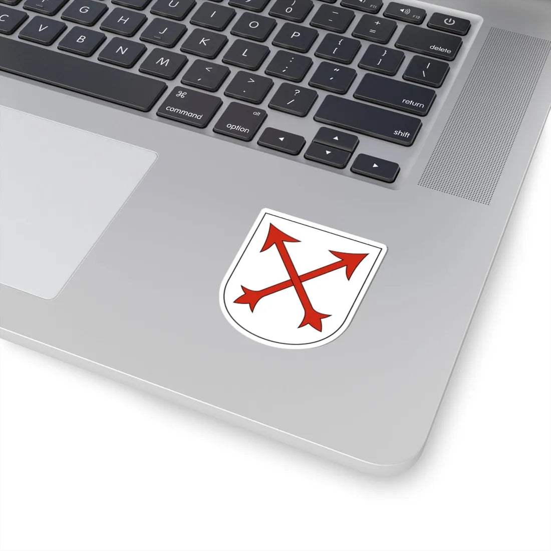 IllnauEffretikon-Ottikon-blazon (Switzerland) (Coat of Arms) STICKER Vinyl Kiss-Cut Decal - The Sticker Space