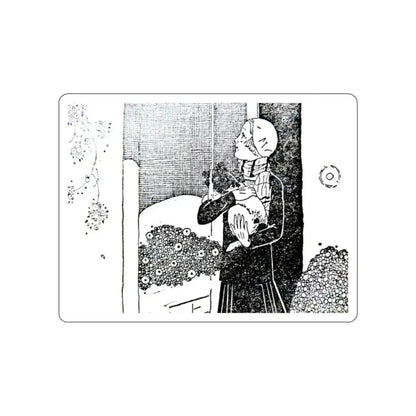 Illustration in 1920s Happy Holiday Stories book (2) (Magazine Illustration) STICKER Vinyl Die-Cut Decal White Die-Cut 2 Inch - The Sticker Space