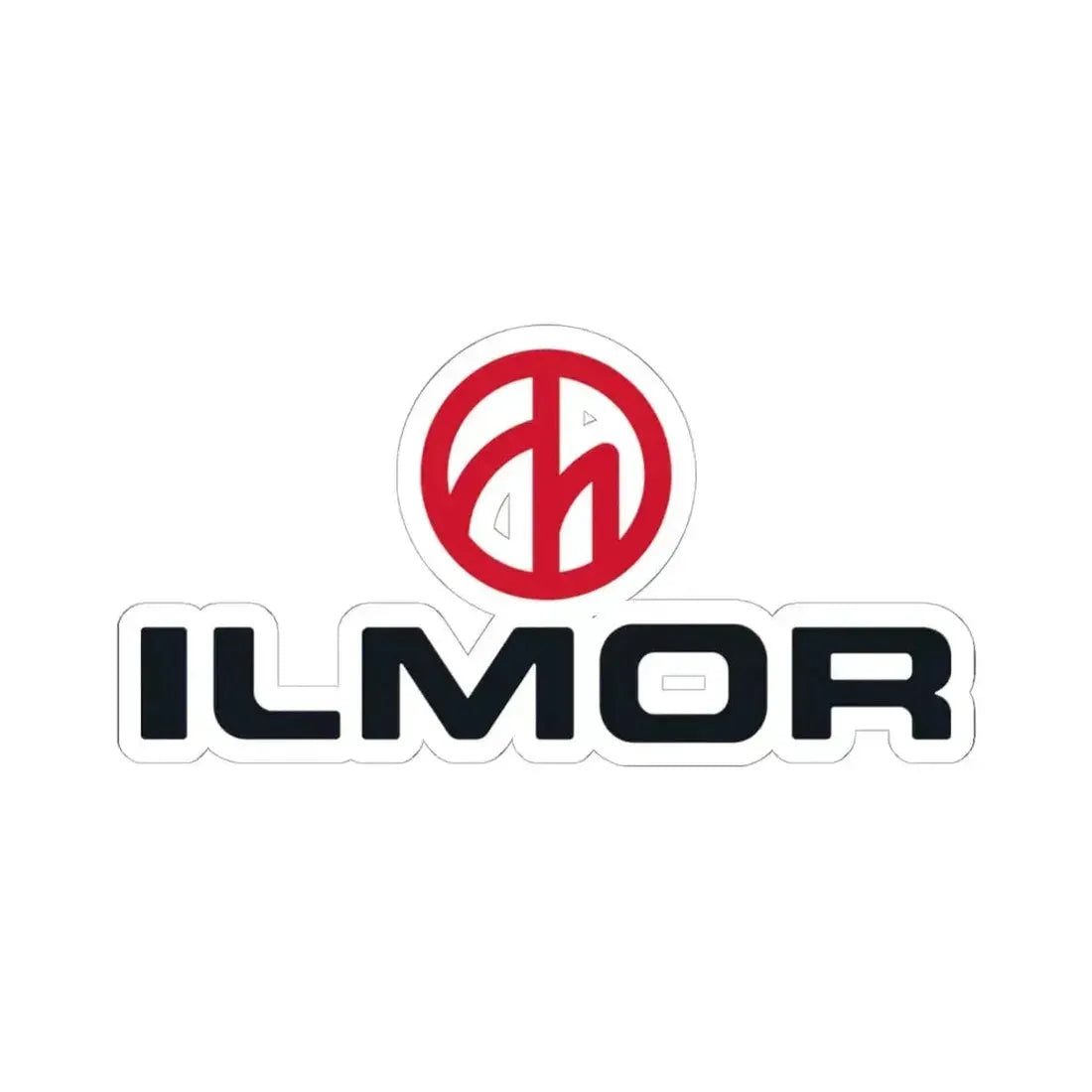 Ilmor (Logo) STICKER Vinyl Kiss-Cut Decal 6 Inch White - The Sticker Space