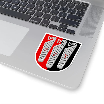 Ilomantsi.vaakuna (Finland) (Coat of Arms) STICKER Vinyl Kiss-Cut Decal - The Sticker Space