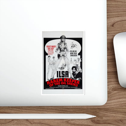 ILSA HAREM KEEPER OF THE OIL SHEIKS (3) 1976 Movie Poster STICKER Vinyl Die-Cut Decal-The Sticker Space