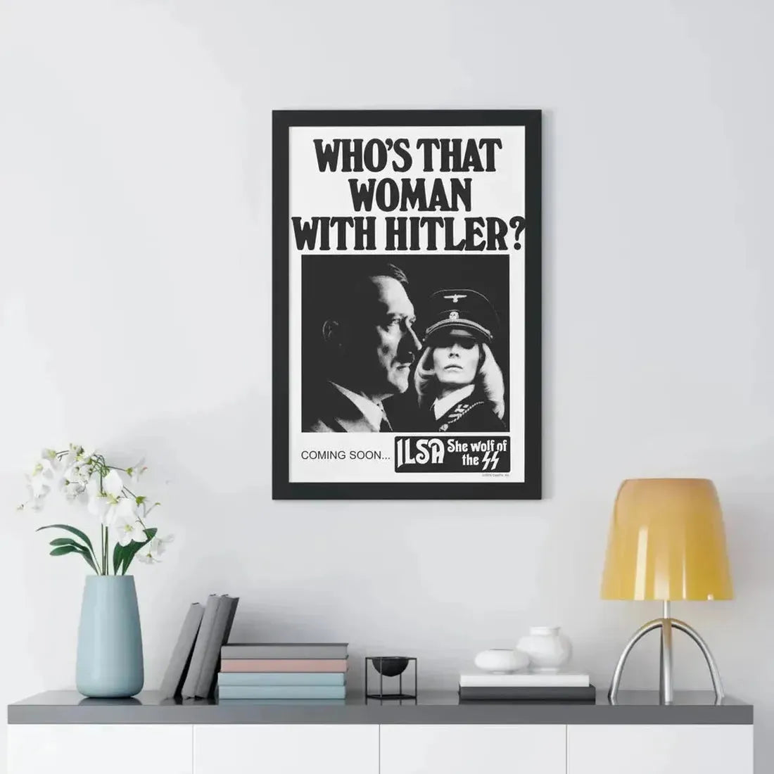 ILSA SHE-WOLF OF THE SS (TEASER) 1975 - Framed Movie Poster - The Sticker Space