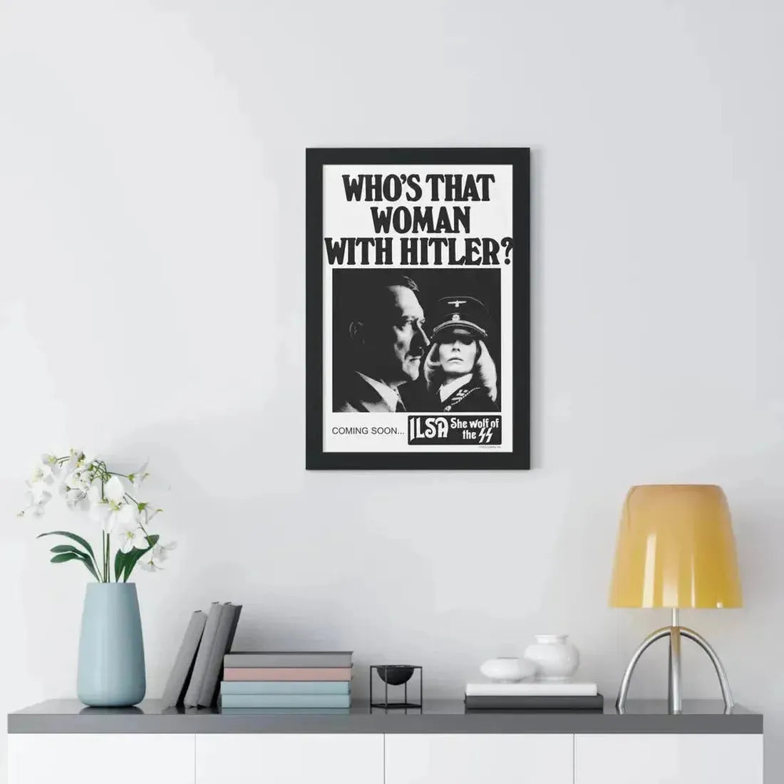 ILSA SHE-WOLF OF THE SS (TEASER) 1975 - Framed Movie Poster - The Sticker Space