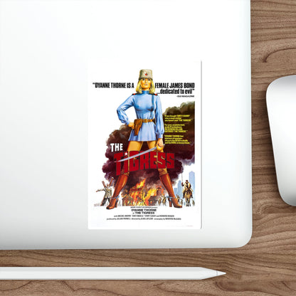 ILSA THE TIGRESS OF SIBERIA 1977 Movie Poster STICKER Vinyl Die-Cut Decal-The Sticker Space