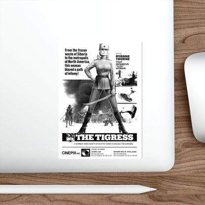 ILSA THE TIGRESS OF SIBERIA (VIDEO) 1977 Movie Poster STICKER Vinyl Die-Cut Decal-The Sticker Space