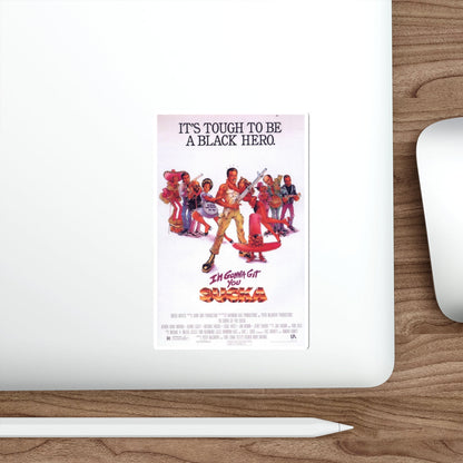 I'M GONNA GIT YOU SUCKA 1988 Movie Poster STICKER Vinyl Die-Cut Decal-The Sticker Space