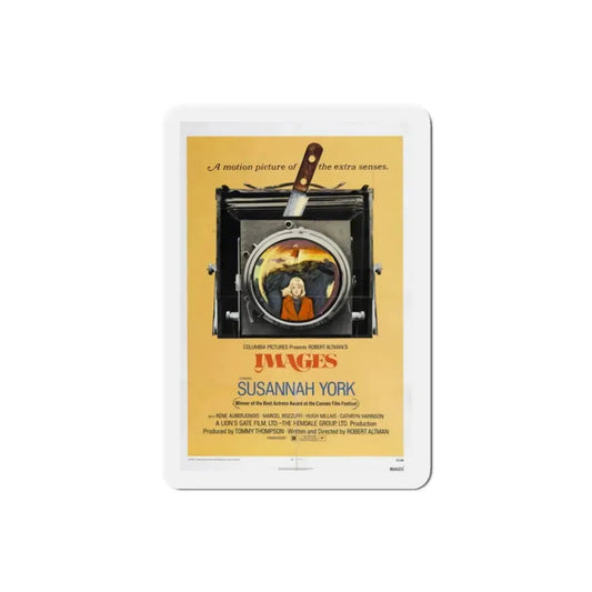 Images 1972 Movie Poster Refrigerator Magnet 2 Inch - The Sticker Space