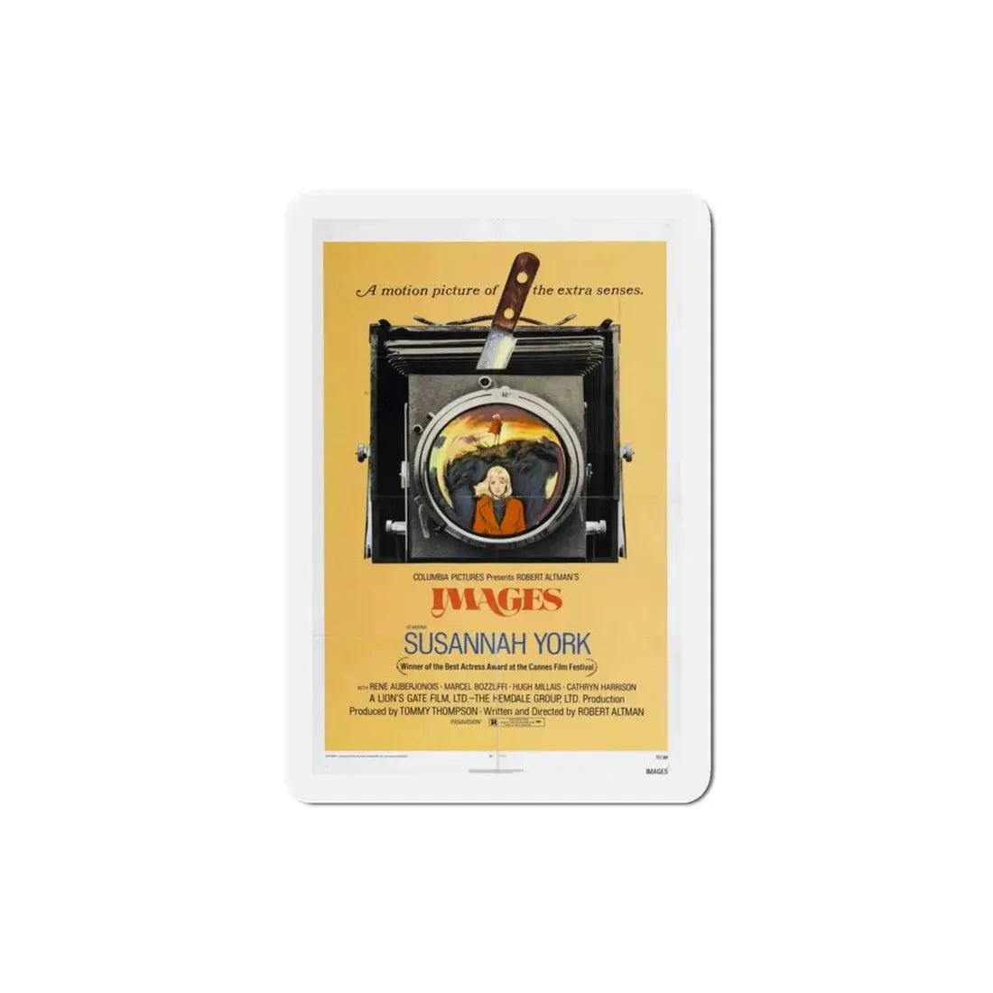 Images 1972 Movie Poster Refrigerator Magnet - The Sticker Space