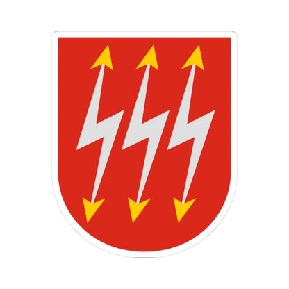 Imatra.vaakuna (Finland) (Coat of Arms) STICKER Vinyl Kiss-Cut Decal 3 Inch White - The Sticker Space